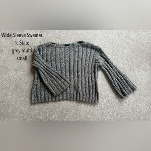 Wide Sleeve Sweater